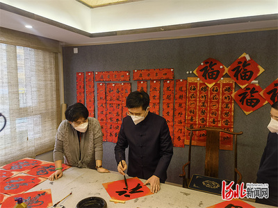 听梆子、学剪纸、写福字，跟着名家过新年！石家庄任源艺术空间传统文化活动纪实